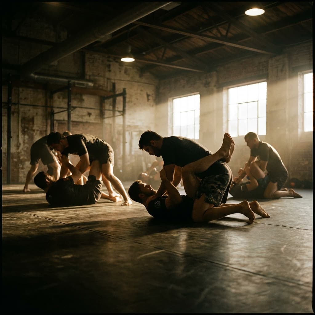 No-Gi Jiu-Jitsu Training